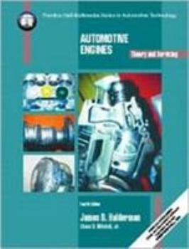 Paperback Automotive Engines: Theory and Servicing Book