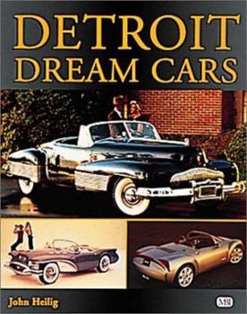 Paperback Detroit Dream Cars Book