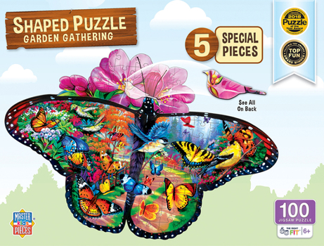 Garden Gathering 100pc Shaped Puzzle