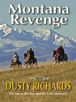Hardcover Montana Revenge [Large Print] Book