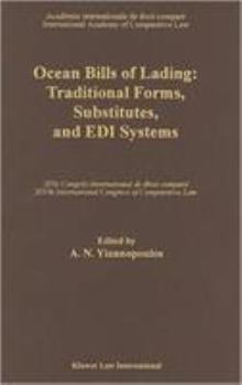 Hardcover Ocean Bills of Lading: Traditional Forms, Substitutes, and EDI Systems Book