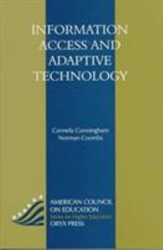 Hardcover Information Access and Adaptive Technology Book