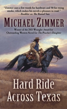 Library Binding Hard Ride Across Texas [Large Print] Book
