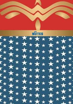 Paperback Notes: Wonder Woman Journal or Notebook: Vintage Comic Book USA Journal: 100+ Lined Pages for Writing: Great Gift for Comic Book Lovers/Fans/Nerds Book