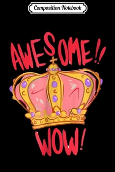 Paperback Composition Notebook: King George Awesome Wow Journal/Notebook Blank Lined Ruled 6x9 100 Pages Book