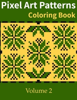 Paperback Pixel Art Patterns Coloring Book 2 Book