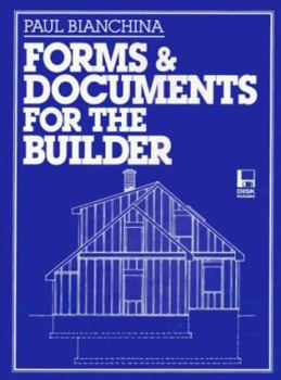 Hardcover Forms and Documents for the Builder Book