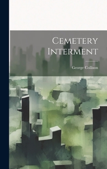 Hardcover Cemetery Interment Book