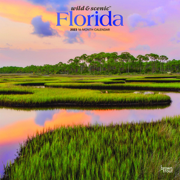 Calendar Florida Wild & Scenic 2023 Square Foil Book