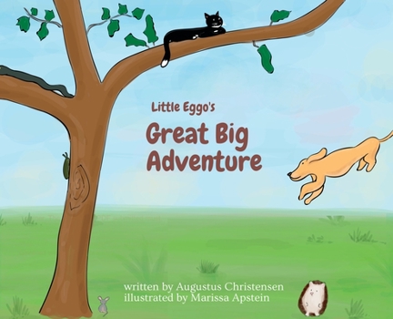 Hardcover Little Eggo's Great Big Adventure [Large Print] Book