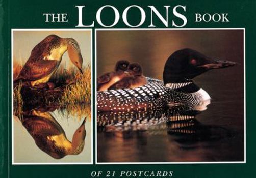 Card Book The Loons Book of 21 Postcards Book