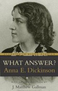 Paperback What Answer ? (Classics in Black Studies) Book