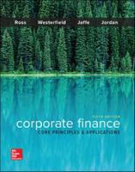 Hardcover Corporate Finance: Core Principles and Applications Book