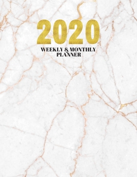 2020 Weekly & Monthly Planner: Planner And Journal Organizer 2020 | Planner Calendar 2020