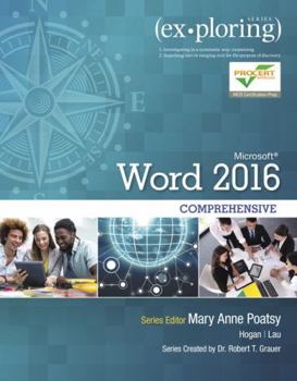 Paperback Exploring Microsoft Word 2016 Comprehensive Book