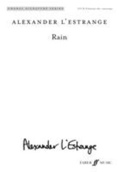 Paperback Rain: Satb, Choral Octavo Book