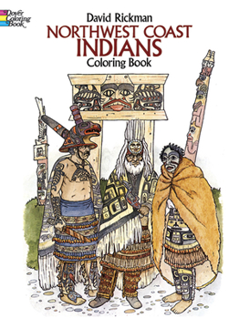 Paperback Northwest Coast Indians Coloring Book
