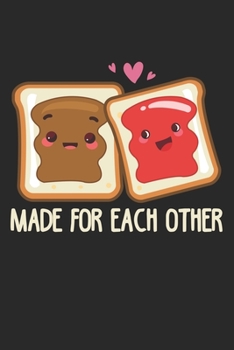 Paperback Made for each other: Food Lover I Couples I Heart I Love Book