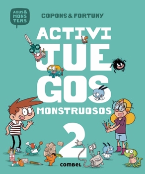 Paperback Activijuegos Monstruosos 2 [Spanish] Book
