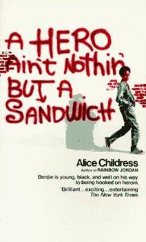 Mass Market Paperback A Hero Ain't Nothin' But a Sandwich Book