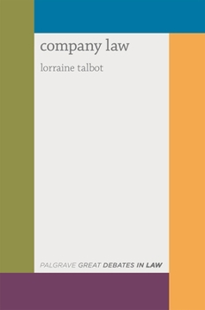 Paperback Great Debates in Company Law Book