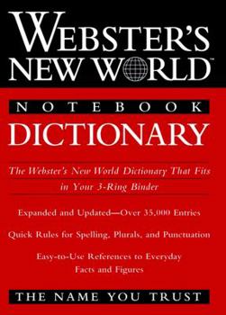 Paperback Webster's New World Notebook Dictionary Book