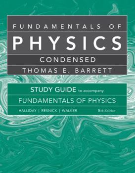 Paperback Student Study Guide for Fundamentals of Physics Book