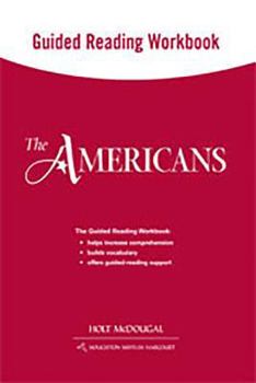 Paperback The Americans: Guided Reading Workbook Survey Book