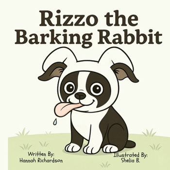 Paperback Rizzo the Barking Rabbit: A Children's Book about Self Acceptance Book