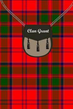 Paperback Clan Grant Tartan Journal/Notebook Book