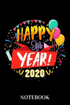 Paperback Happy New Year 2020 - Notebook Book