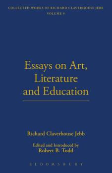 Hardcover Essays on Art, Literature and Education Book