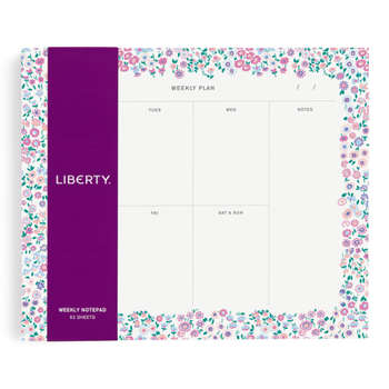 Paperback Liberty Cooper Dance Weekly Notepad Book