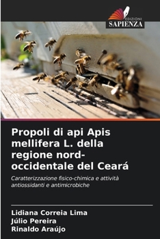 Paperback Propoli di api Apis mellifera L. della regione nord-occidentale del Ceará [Italian] Book
