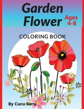 Paperback Garden Flower: Coloring Book