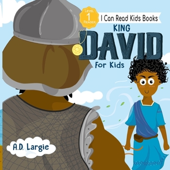 Paperback King David For Kids: I can read books level 1 Book