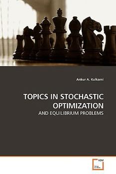 Paperback Topics in Stochastic Optimization Book