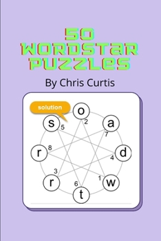 Paperback 50 Wordstar Puzzles: A word game with a difference. Book