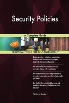 Paperback Security Policies A Complete Guide Book