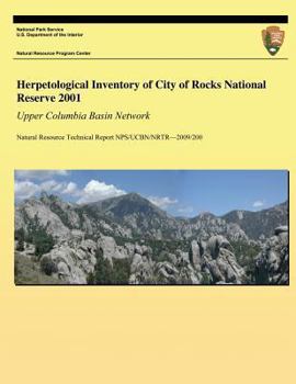 Paperback Hematological inventory of City of Rocks National Reserve 2001 Book