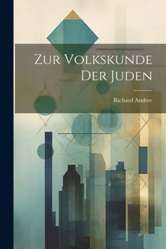 Paperback Zur Volkskunde der Juden [German] Book