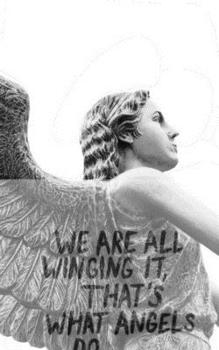 Paperback angel Writing Drawing journal: Angel Journal Book