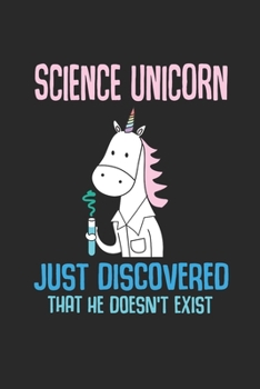 Carnet De Notes: La Réalité Scientifique Licorne Kawaii Cadeau 120 Pages, 6X9 (Environ A5) Journal Ligné (French Edition)
