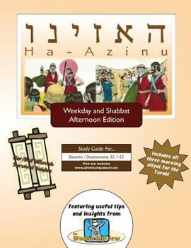 Paperback Bar/Bat Mitzvah Survival Guides: Ha-Azinu (Weekdays & Shabbat pm) Book