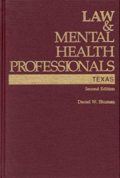 Hardcover Law & Mental Health Professionals Book