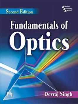 Paperback Fundamentals Of Optics Book