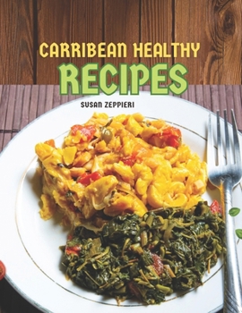 Paperback Caribbean Healthy Recipes Book