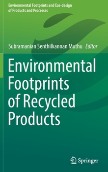 Hardcover Environmental Footprints of Recycled Products Book