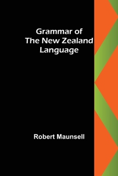 Paperback Grammar of the New Zealand language Book