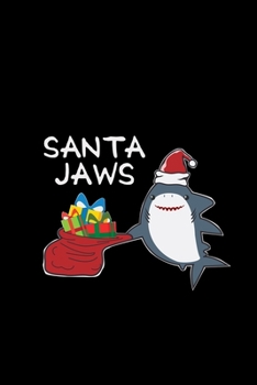 Paperback Santa jaws: 6x9 Christmas - dotgrid - dot grid paper - notebook - notes Book